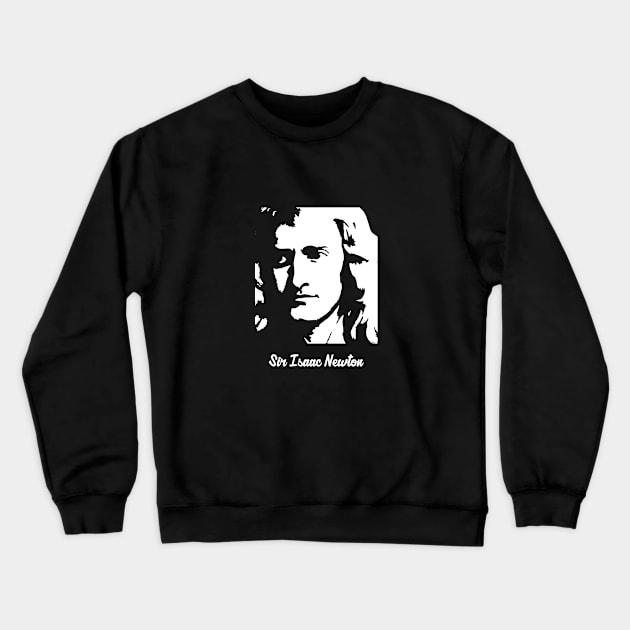 Sir Isaac Newton Crewneck Sweatshirt by Aldyz